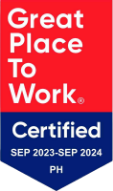 Certified as Great place to work